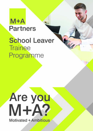 MA School Leaver Trainee Brochure Cover